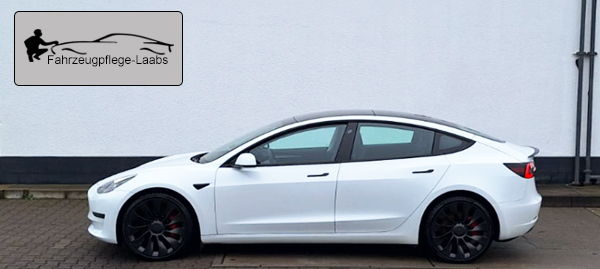 Fahrzeugpflege Referenz Tesla