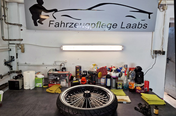 Harley  Davidson Softail 21 Zoll Felge Keramikversiegelung