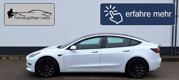 Fahrzeugpflege Tesla Model 3 in Berlin