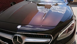 Lackversiegelung - Langzeitschutz auf der Motorhaube Mercedes